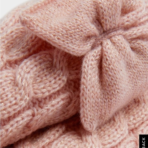 UGG glittering fleece cozy socs with Bow - Picture 2 of 5